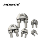 Clips para cables Clips para cables de acero maleable Abrazadera para cuerda