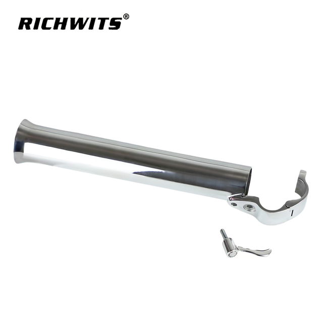 Soporte para caña de pescar de Hardware marino, soporte para caña de pescar de acero inoxidable 316, 22mm