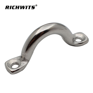 Ganchos de anclaje de techo de caída rápida con placa de ojos de almohadilla de metal resistente de 4 mm a 10 mm