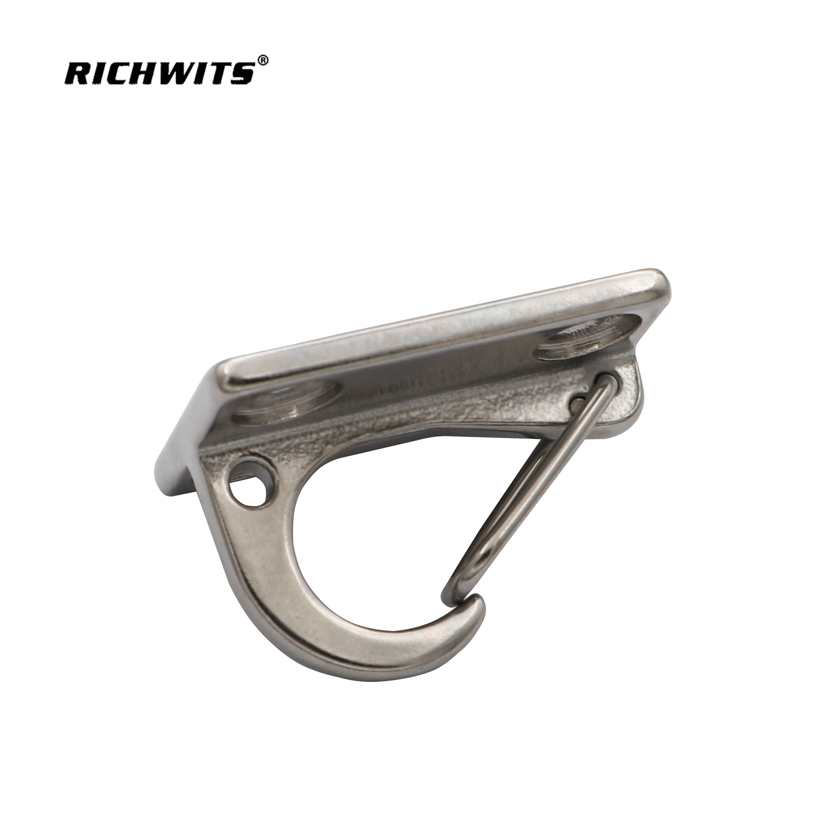 Mairne Hardware Gancho de defensa Gancho de defensa de resorte simple de acero inoxidable