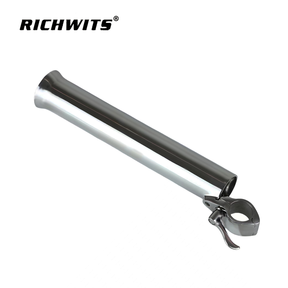 Soporte para caña de pescar de Hardware marino, soporte para caña de pescar de acero inoxidable 316, 22mm