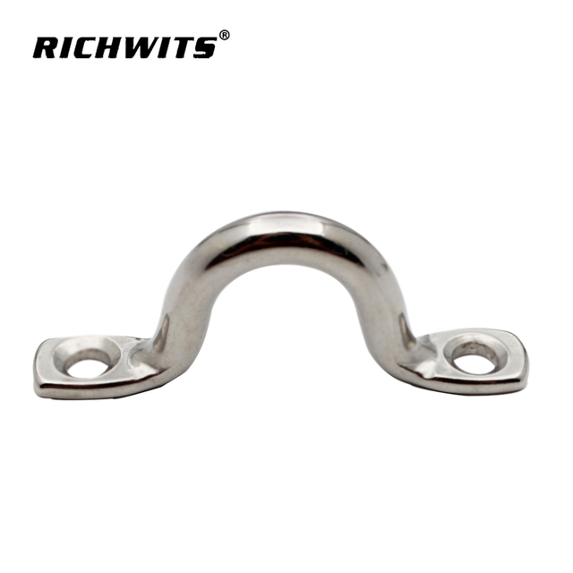 Ganchos de anclaje de techo de caída rápida con placa de ojos de almohadilla de metal resistente de 4 mm a 10 mm