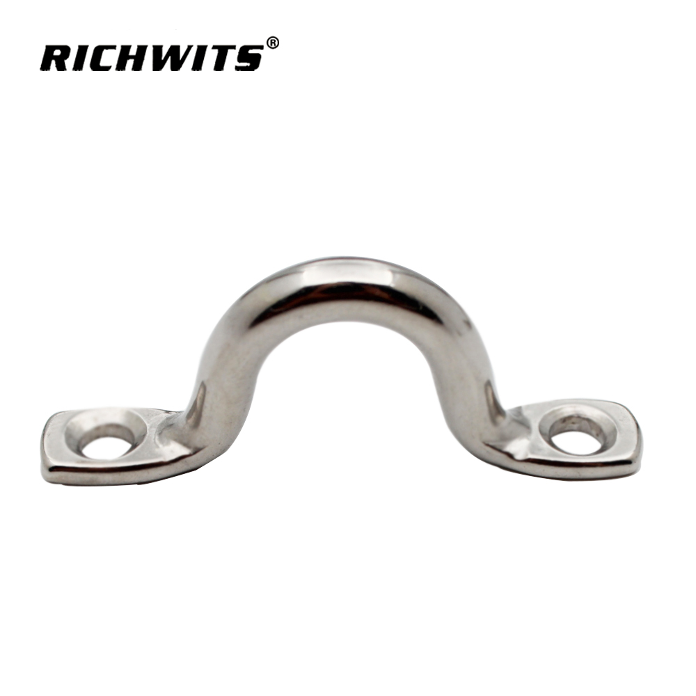 Ganchos de anclaje de techo de caída rápida con placa de ojos de almohadilla de metal resistente de 4 mm a 10 mm