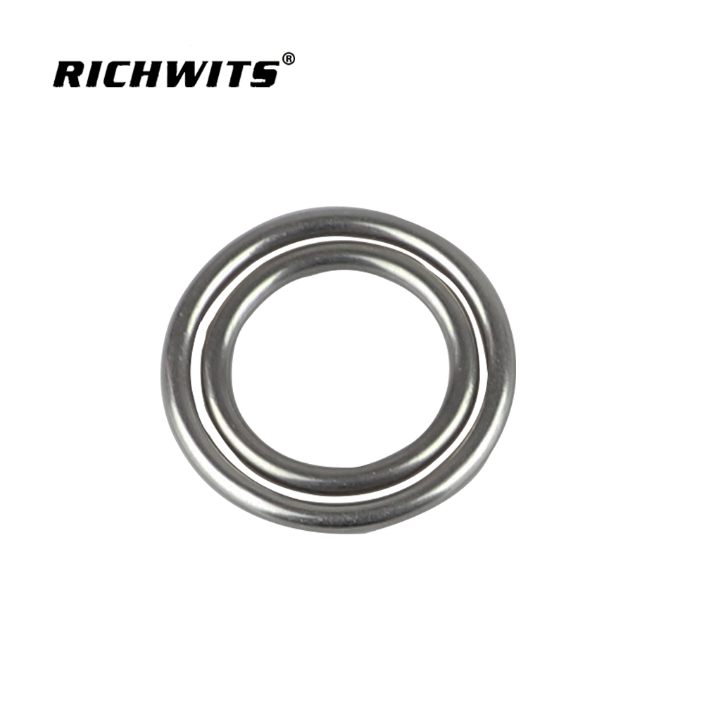 Anillo de metal Anillo redondo Anillos tóricos soldados