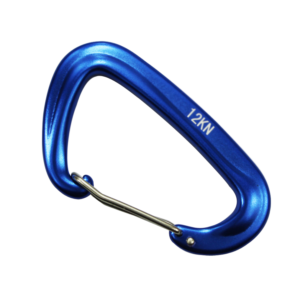 Mosquetón de camping de aluminio extensible 12KN