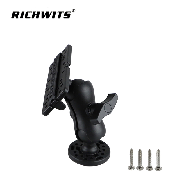 Soporte de hardware marino para buscador de peces, soporte de plástico para buscador de peces