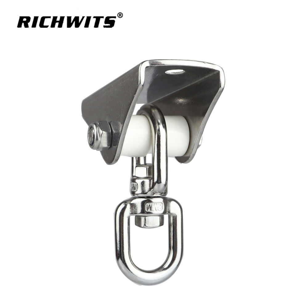 Kit de ganchos para silla columpio con gancho de techo para yoga, boxeo, hamaca de 8mm