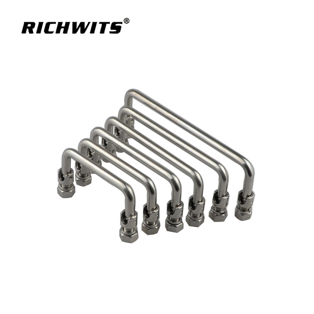  Tirador plegable de acero inoxidable 304 que puede girar de 90 mm a 180 mm