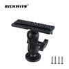 Soporte de hardware marino para buscador de peces, soporte de plástico para buscador de peces