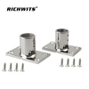  Hardware marino Acero inoxidable 316 Base de riel de 90 grados para yate de barco 22 mm 25 mm