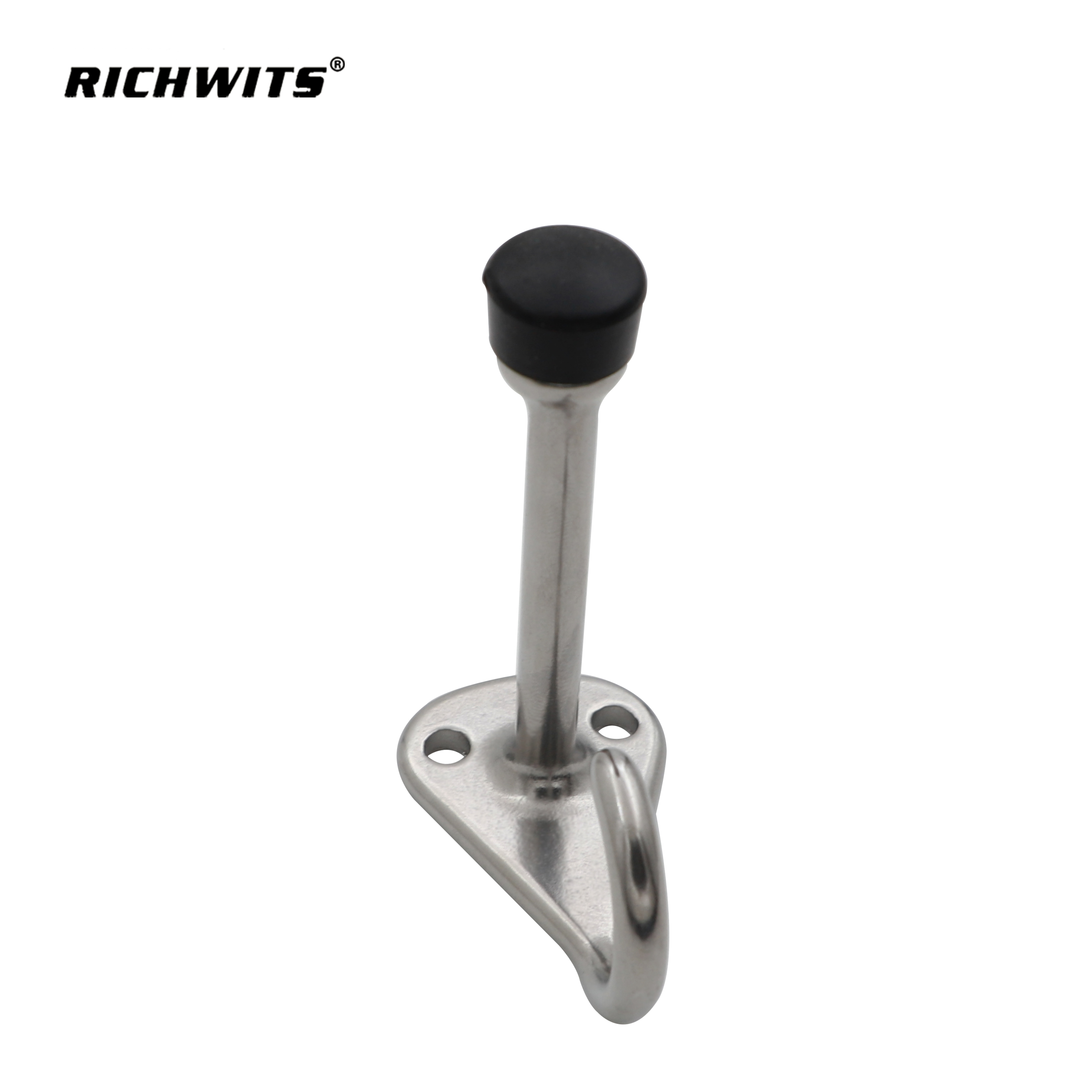 Colgador de pared para paños de fundición de acero inoxidable