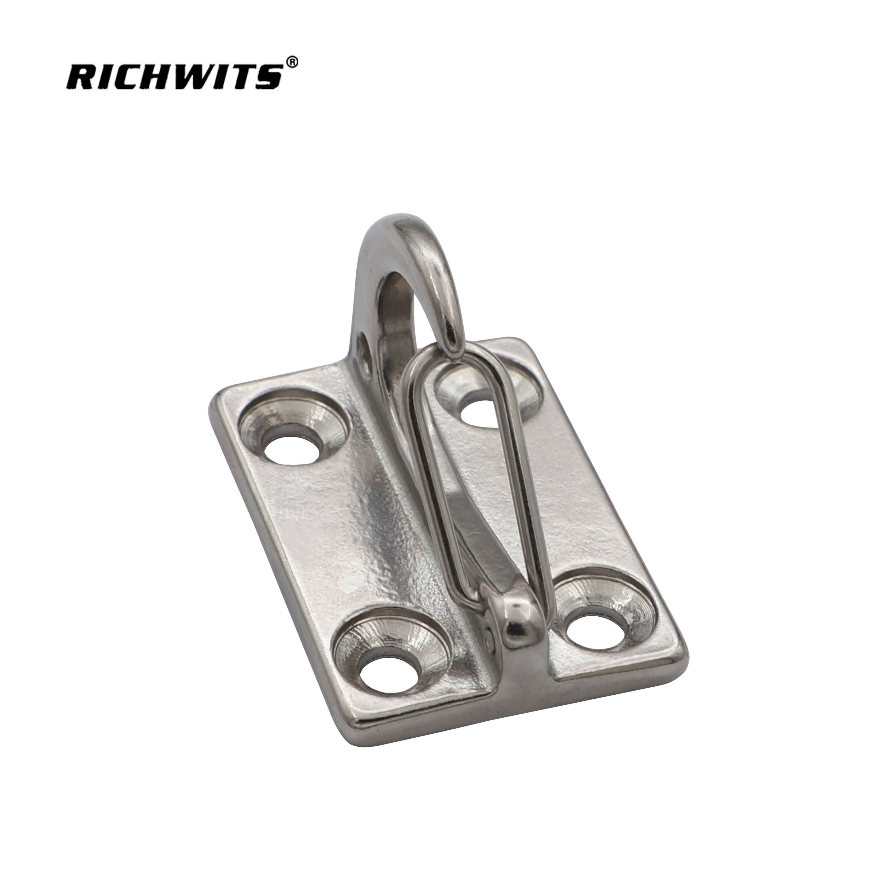 Mairne Hardware Gancho de defensa Gancho de defensa de resorte simple de acero inoxidable