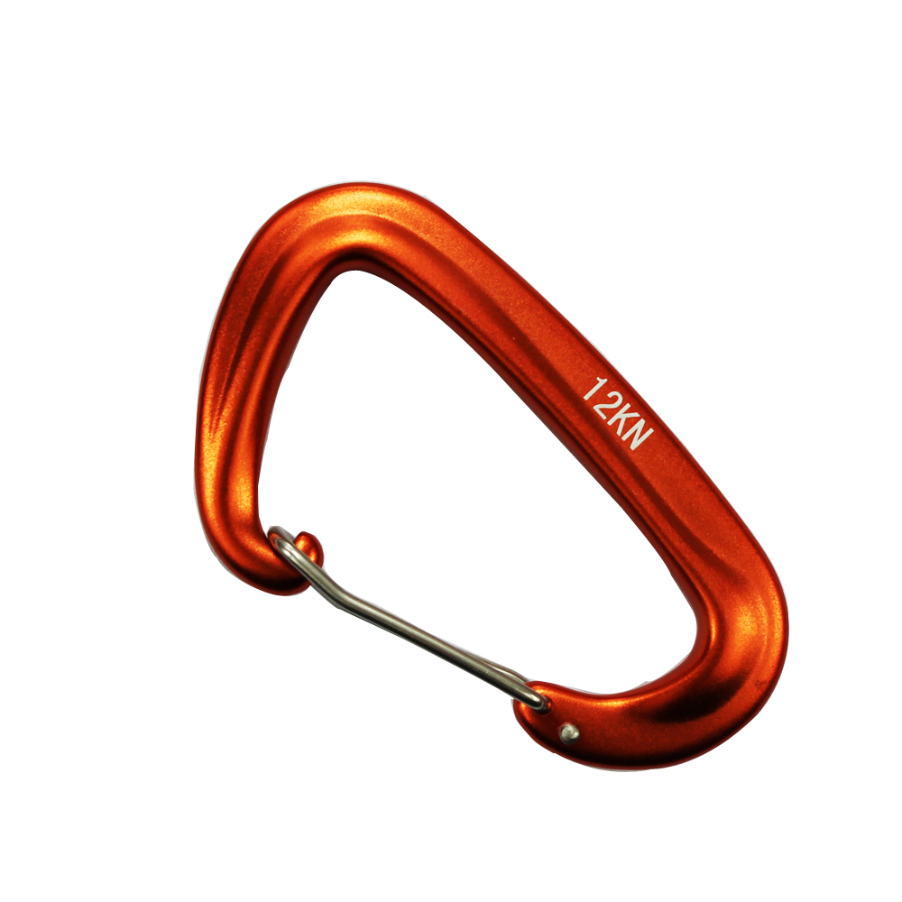 Mosquetón de camping de aluminio extensible 12KN