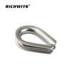 Dedal de cuerda de alambre de aparejo de acero inoxidable para clip