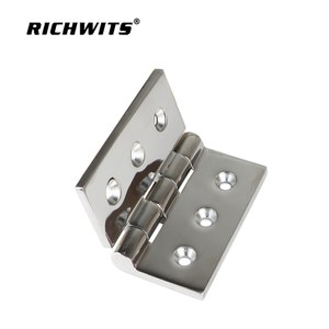  Bisagra de acero inoxidable para equipos industriales, bisagra para puerta de gabinete