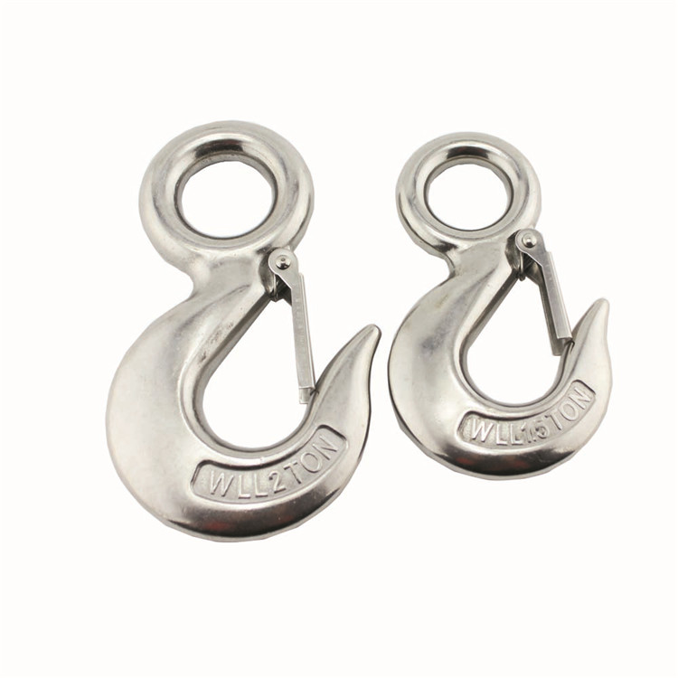 Gancho de grúa resistente de acero inoxidable 320 0.5T-3T