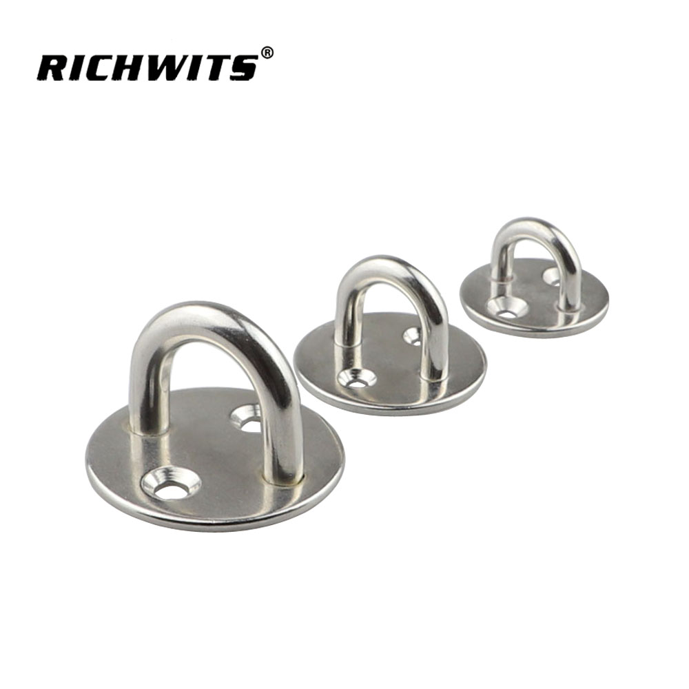  Placa de ojo de almohadilla de acero inoxidable Placa de almohadilla de ojo redonda 