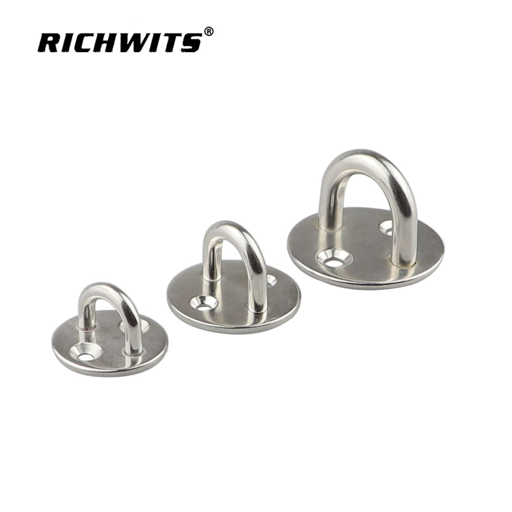  Placa de ojo de almohadilla de acero inoxidable Placa de almohadilla de ojo redonda 