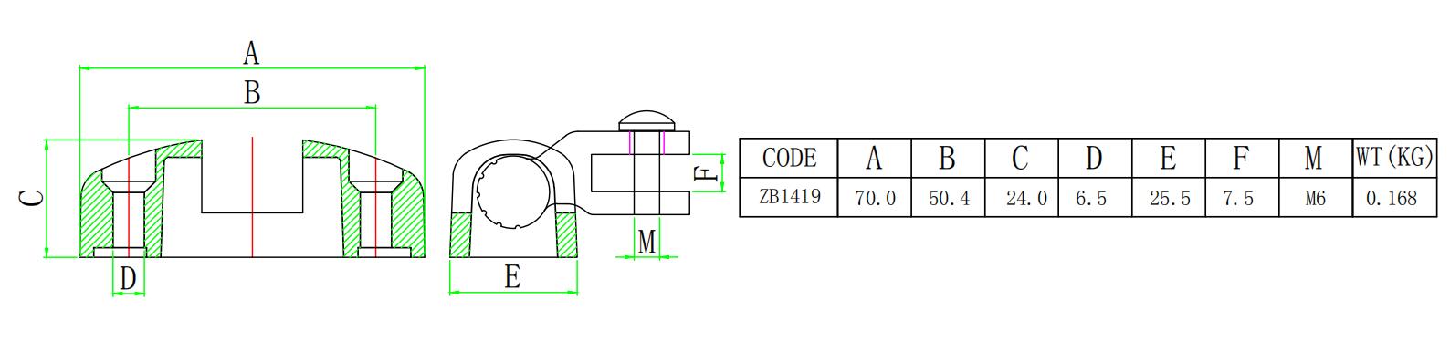 Montaje giratorio de bisagra de cubierta Bimini de fabricaci&oacute;n en f&aacute;brica