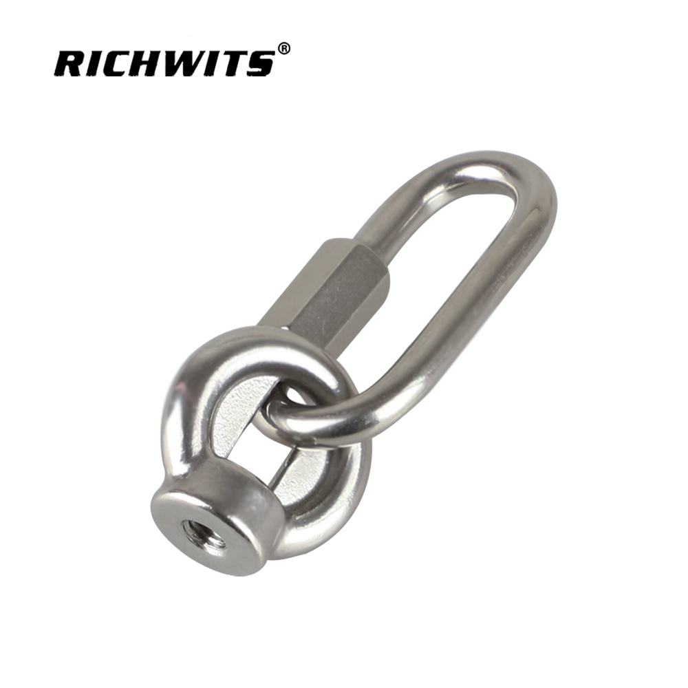 Tuercas de ojo marino de acero inoxidable 304 M8