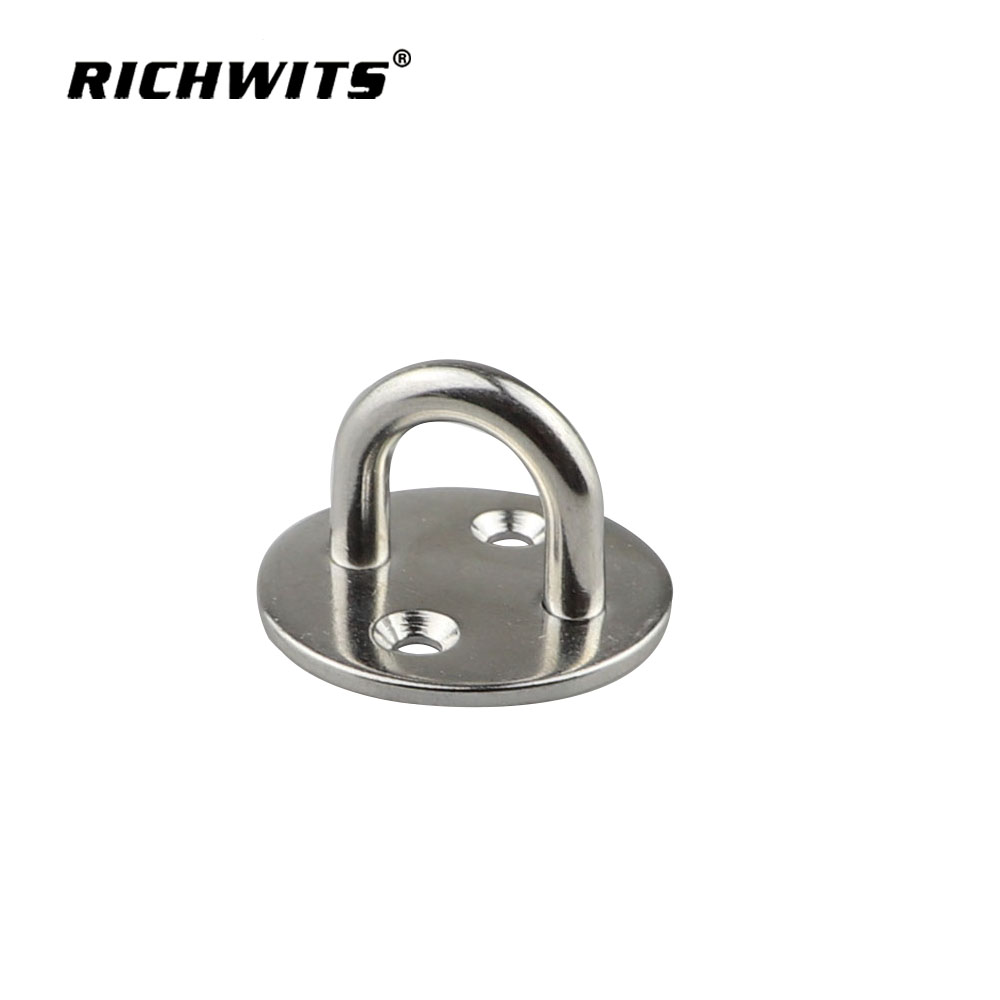  Placa de ojo de almohadilla de acero inoxidable Placa de almohadilla de ojo redonda 