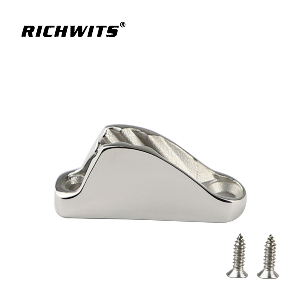 Hardware de aparejo de acero inoxidable 316 cornamusas para cubierta de barco 18*48mm