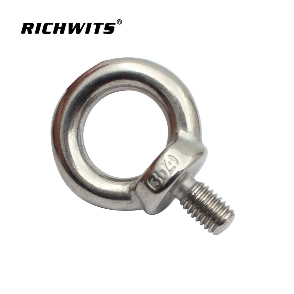 Fabricación de tornillos de cáncamo de acero inoxidable DIN 580 