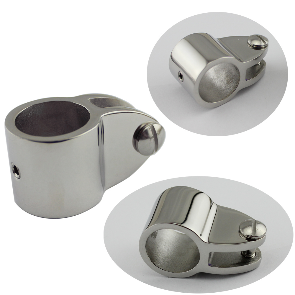 Diapositiva de mandíbula de bisagra de cubierta superior Bimini de acero inoxidable