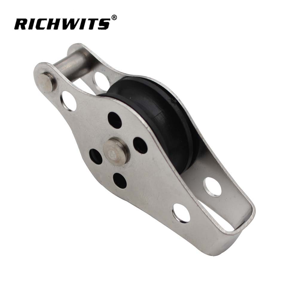  Polea 608 de la rueda de remolque del alambre colgante de la cuerda de alambre de acero 25m m