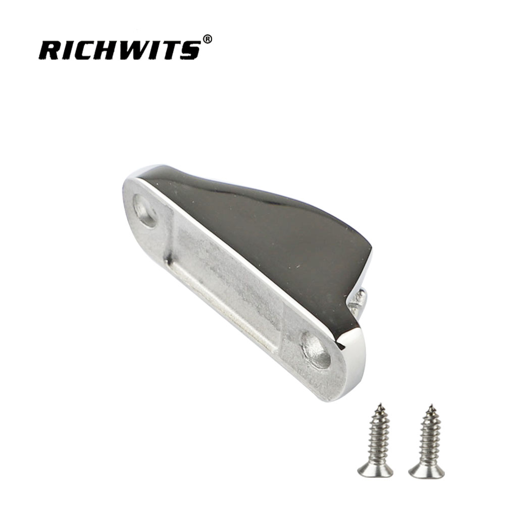Hardware de aparejo de acero inoxidable 316 cornamusas para cubierta de barco 18*48mm