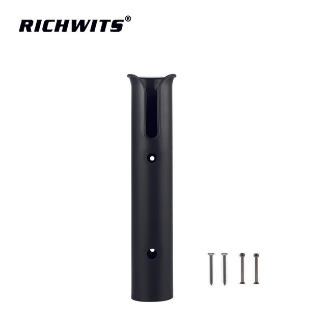 Accesorios para caña de pescar, soporte de montaje de tubo único duradero, soporte para caña de pescar de plástico ABS