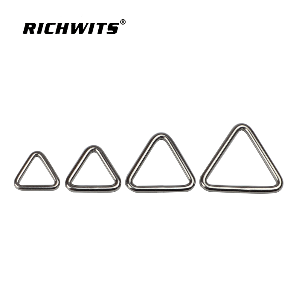 Anillo de metal con ajustador deslizante con hebilla triangular para correa de bolso, hebilla ajustable