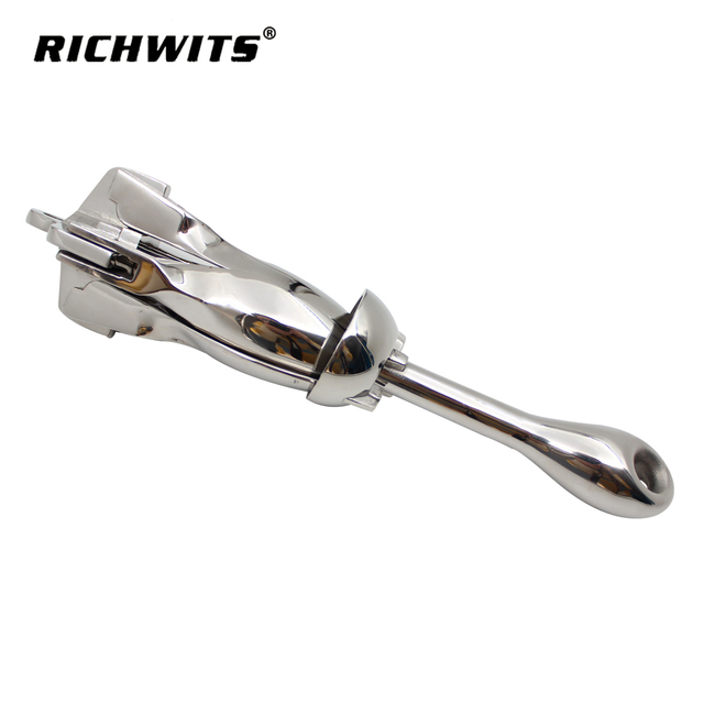 Anclajes plegables de rezón de acero inoxidable