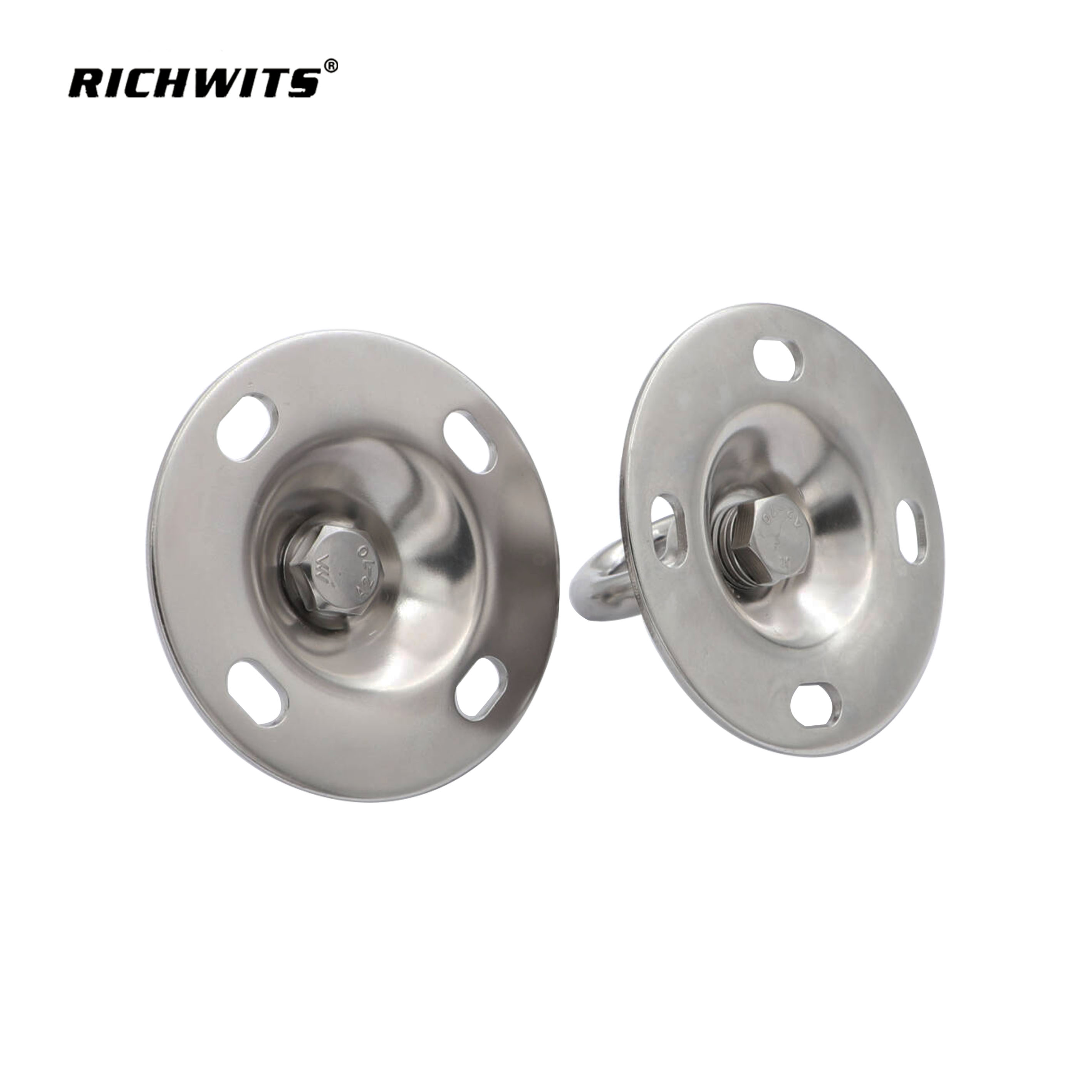 Placa de hamaca de techo de hardware de acero inoxidable 10X90 mm