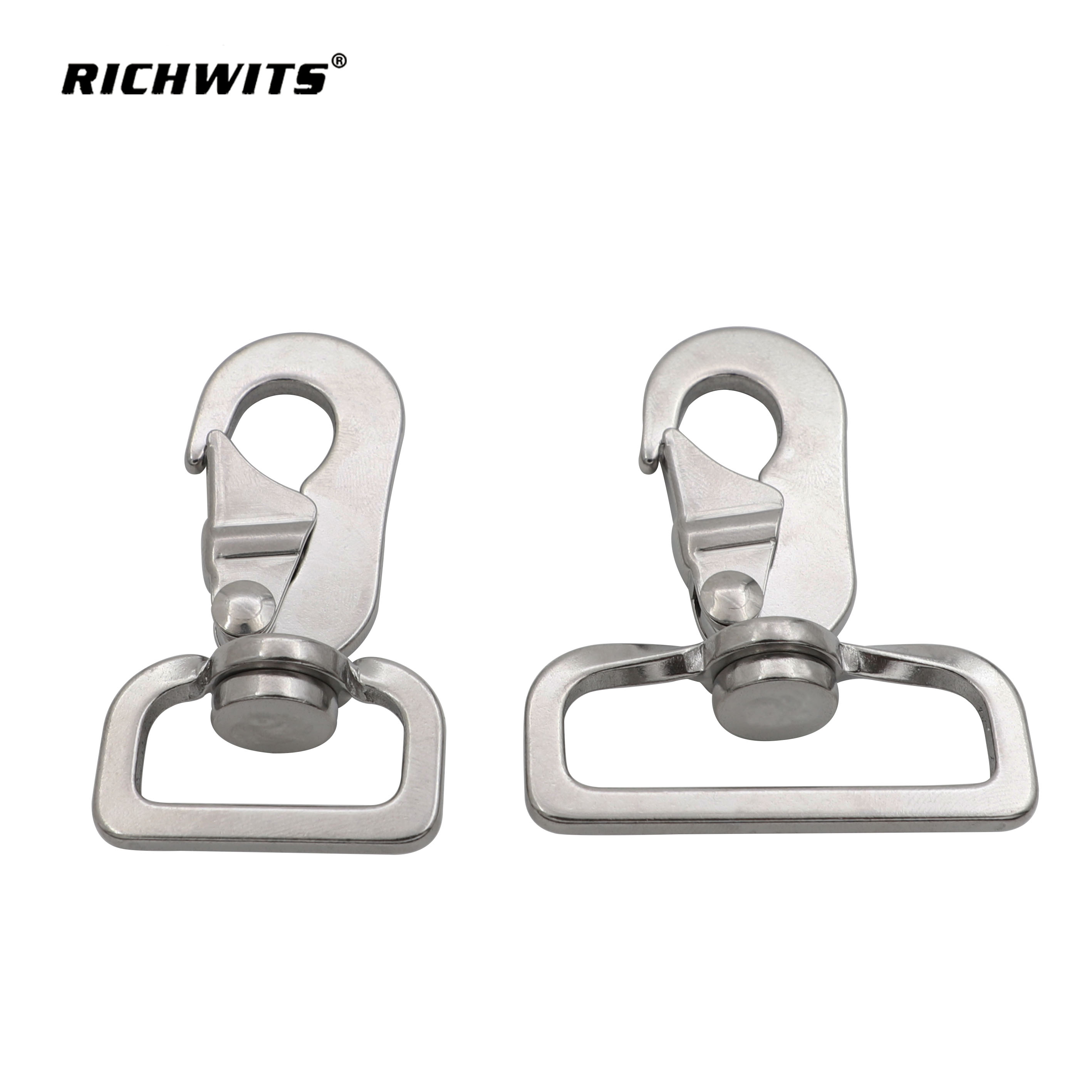  Hebilla de gancho de resorte universal para correa para mascotas