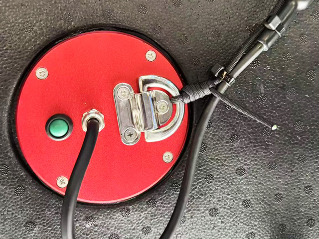 Hebilla en forma de D