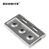  Bisagra de acero inoxidable para equipos industriales, bisagra para puerta de gabinete