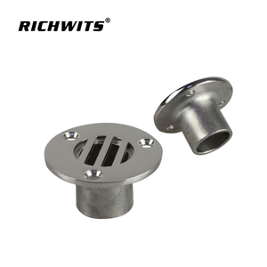 Hardware marino, ventilación de tanque, barco a través del casco, drenaje de piso de cubierta, 25mm