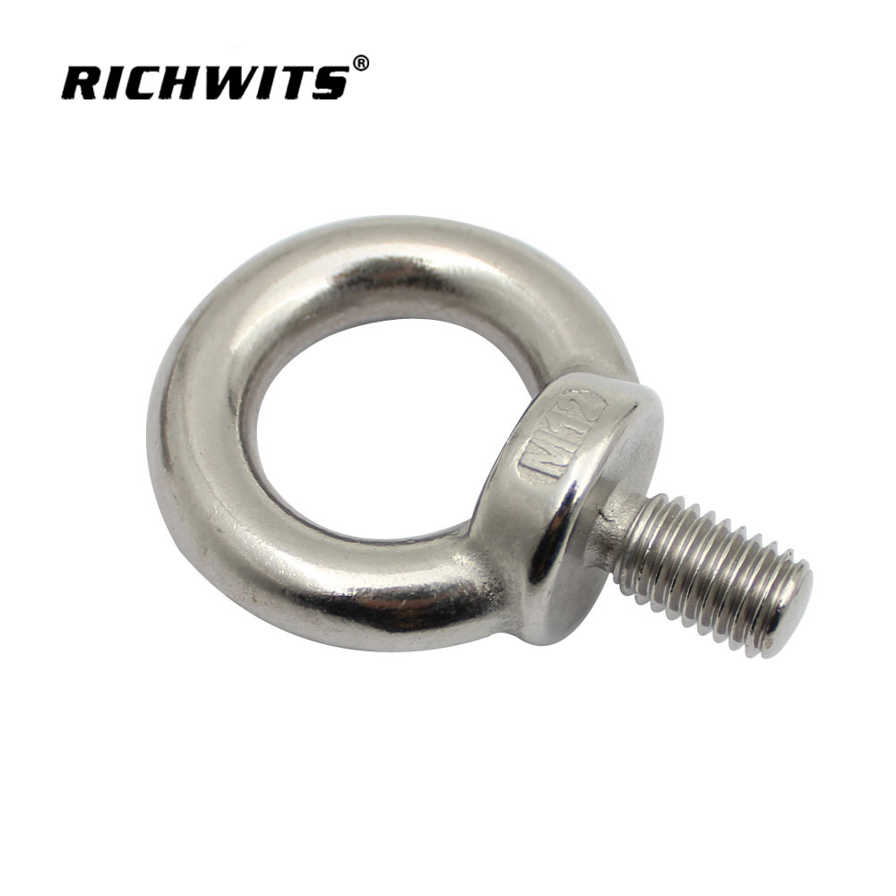 Fabricación de tornillos de cáncamo de acero inoxidable DIN 580 