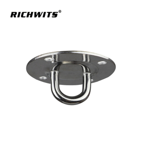 Placa de ojo de almohadilla de cubierta redonda de acero inoxidable 304