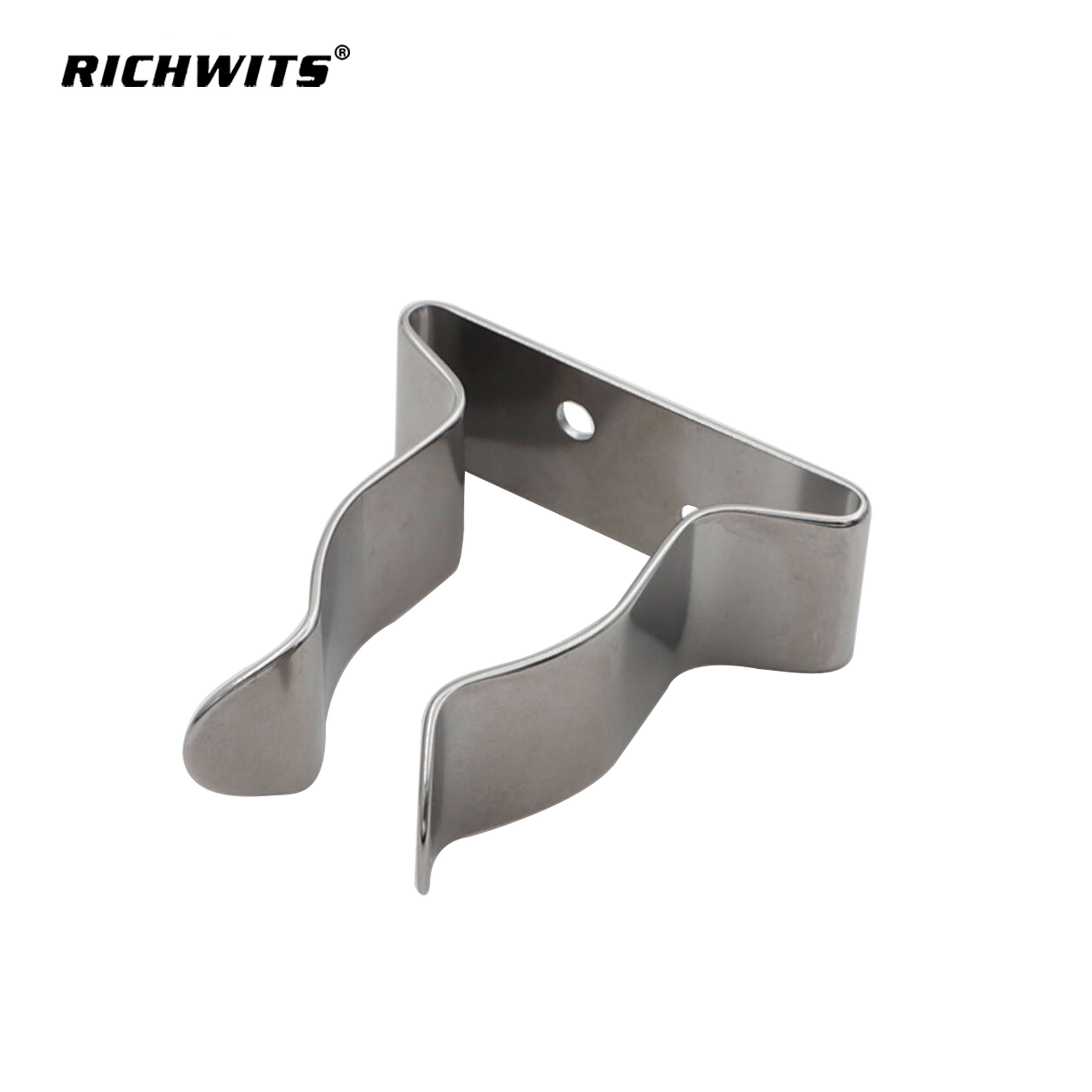 Marine Hardware Clip de paleta/soporte para remo de acero inoxidable 316 de grado marino