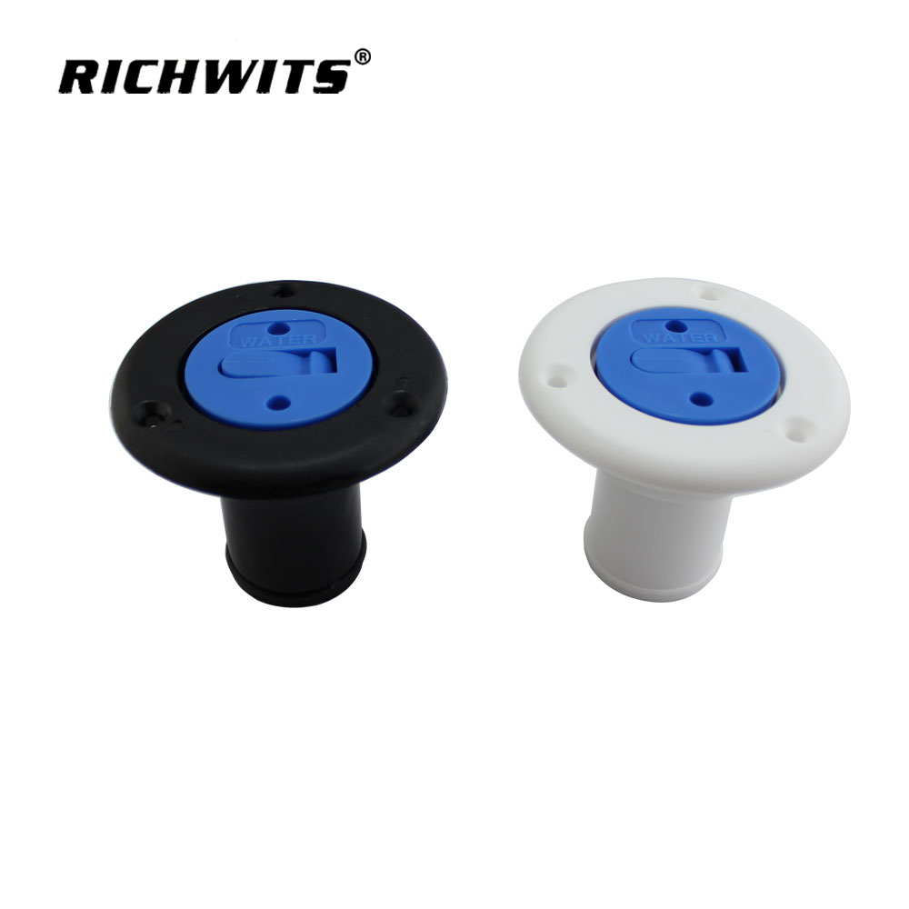 Marine Hardware Deck Filler Socket de Agua Plástico 38mm