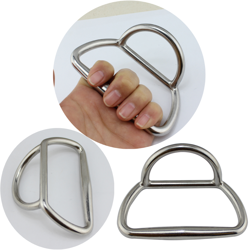 Mango de remolque para embarcaciones 316 de alta resistencia, 90 mm