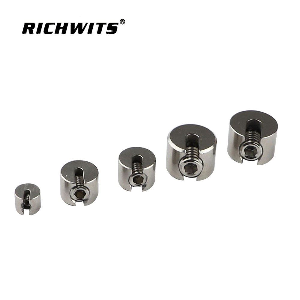 Clip de alta calidad de la cuerda de alambre de acero inoxidable del clip de la abrazadera del cable neto