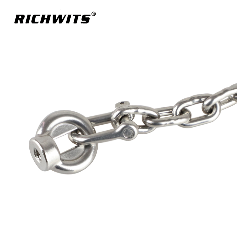 Tuercas de ojo marino de acero inoxidable 304 M8