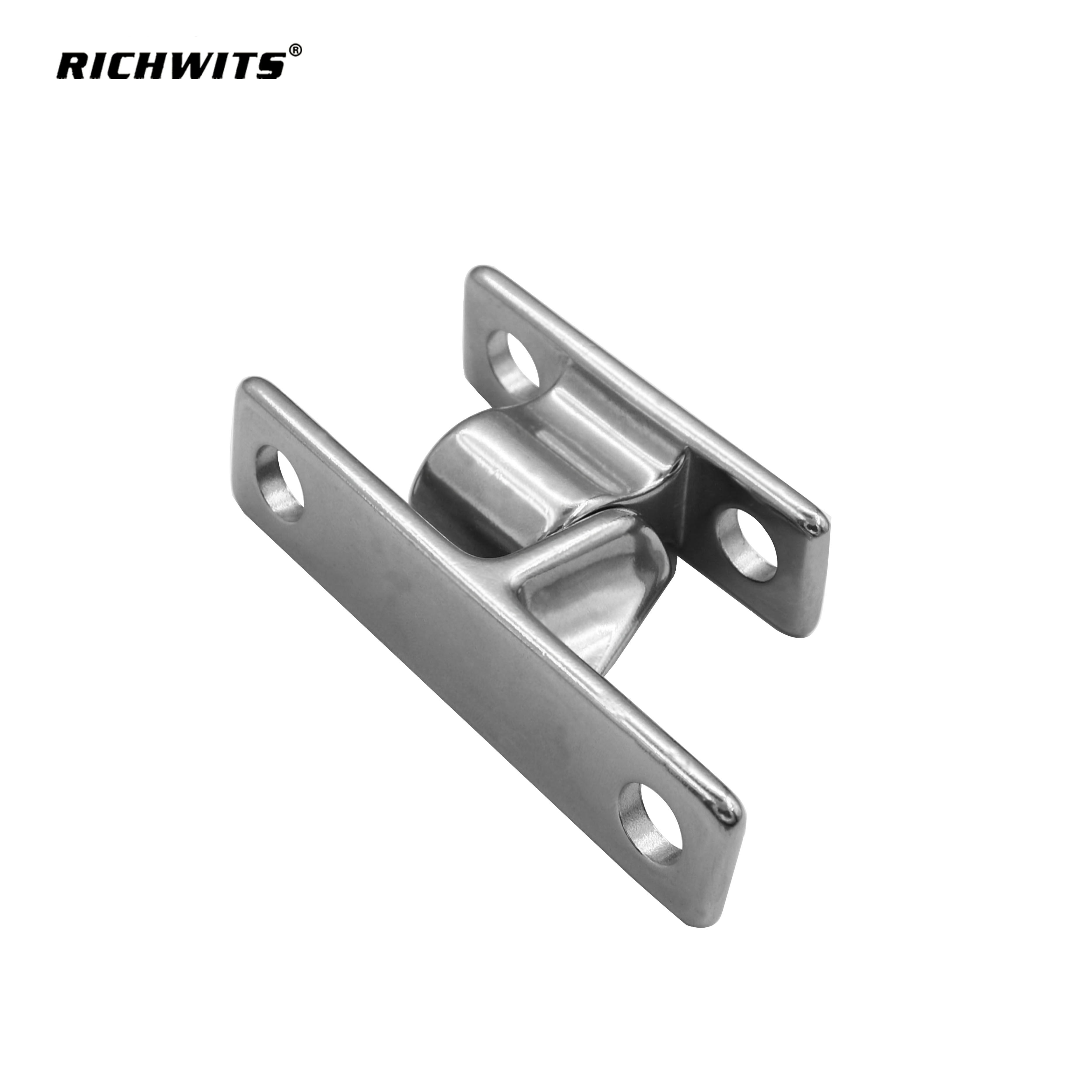 Bisagra de puerta de valla de acero inoxidable 304 con 4 agujeros, nuevas piezas de hardware marino, accesorios, bisagra de fundición