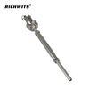Precio de fábrica Hardware de aparejo Acero inoxidable 316 Cuerpo cerrado Tensor Mandíbula a barra lisa