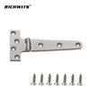Hardware Bisagra en forma de T de siete orificios de acero inoxidable 316 para barcos yates Rv.