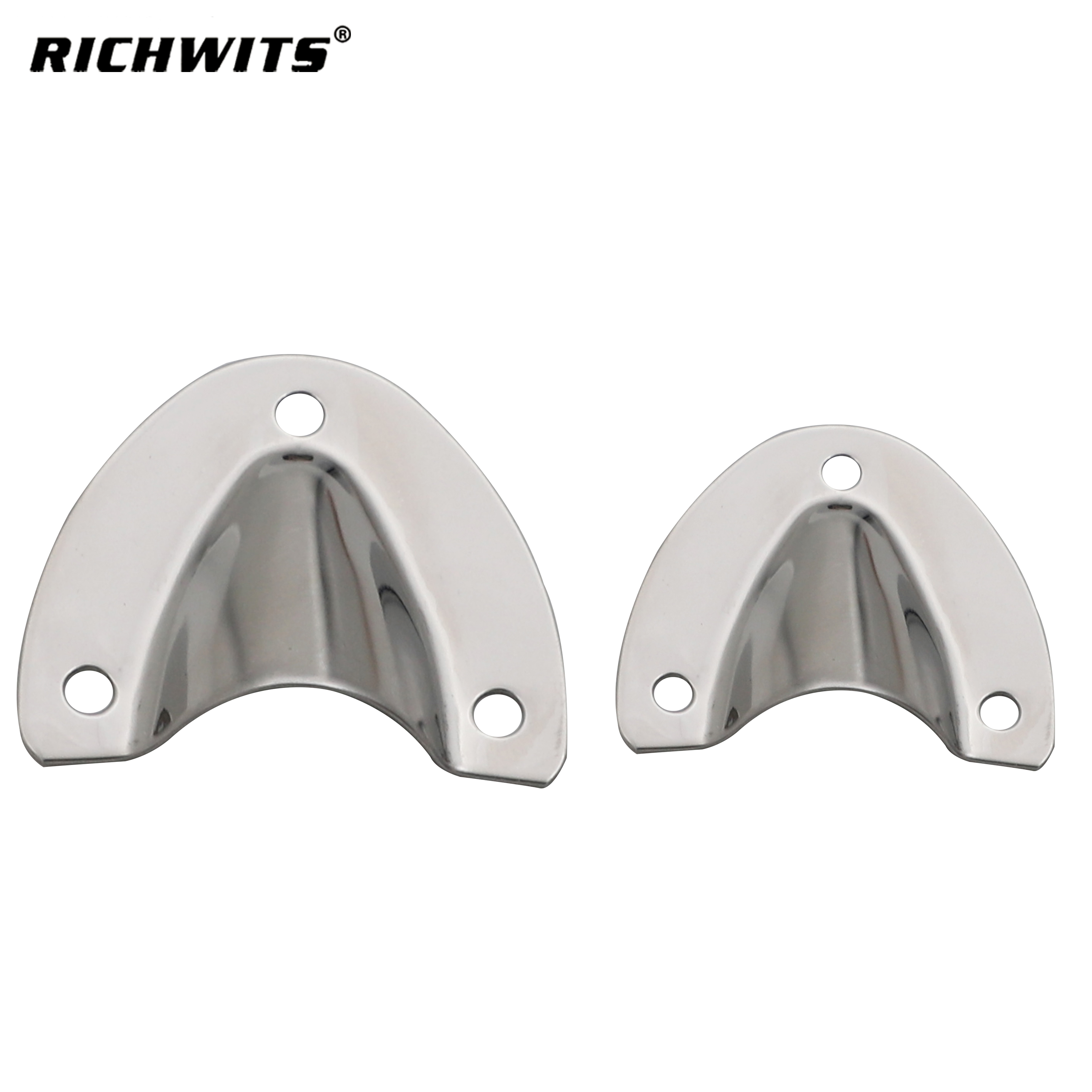 Tapa de ventilación triangular de hardware marino de acero inoxidable 316 para barco