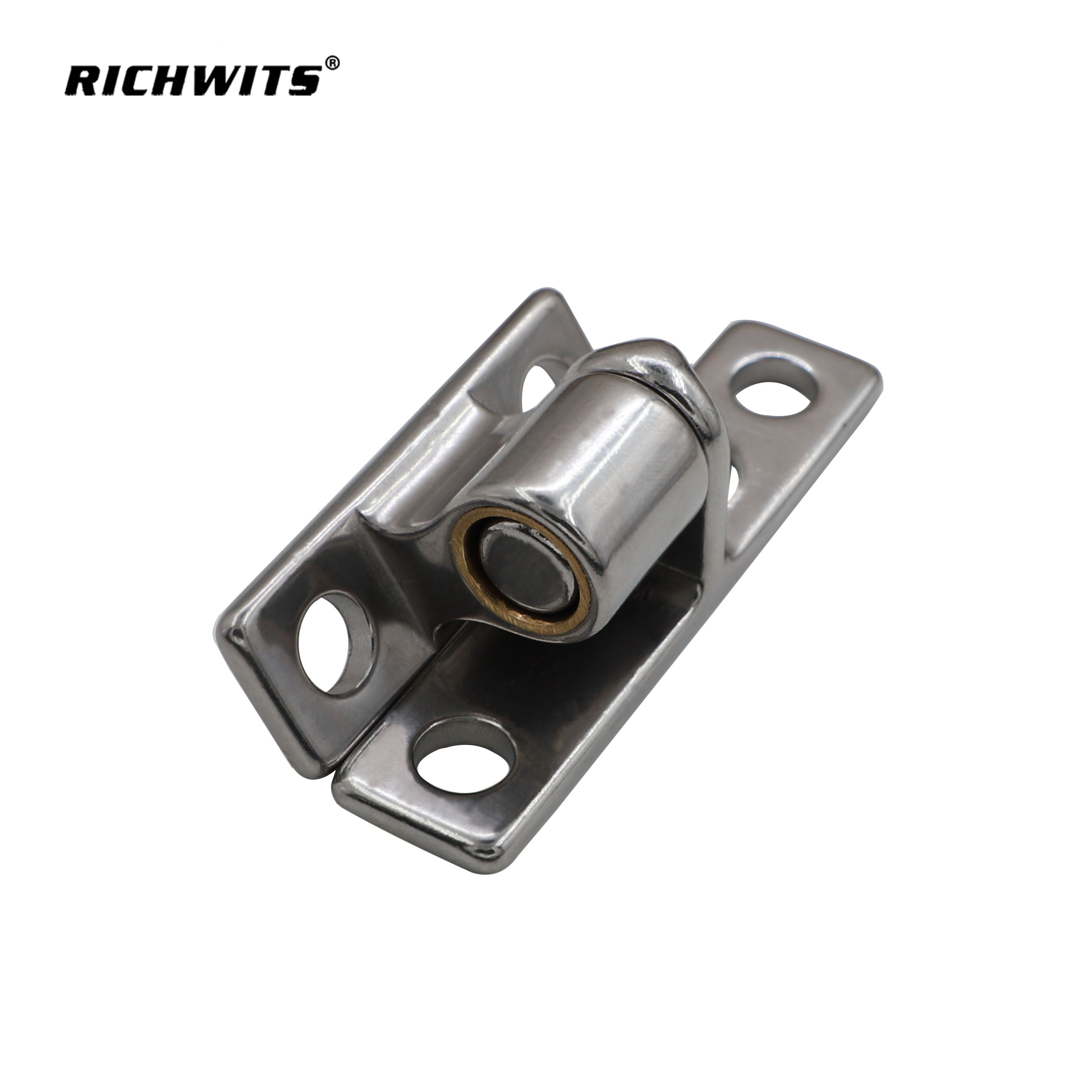 Bisagra de puerta de valla de acero inoxidable 304 con 4 agujeros, nuevas piezas de hardware marino, accesorios, bisagra de fundición